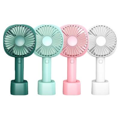 China Hotel Outdoor Portable USB Summer Charging Small Fan Mini Hand Fan Table Fan Creative Gift Low Mute For Home Office Long Battery Life for sale