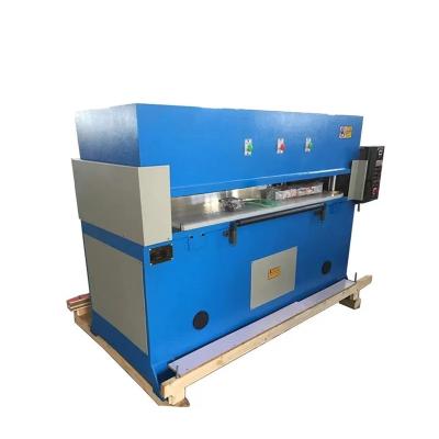 China Leather/PVC/EPE Fabric Precision Four Column Hydraulic Cutting Machine for sale