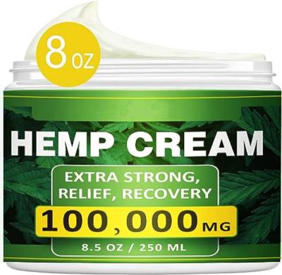 China Muscle pain relief 50g Natural Hemp Cream Anti-Inflammation Hemp Joint & Muscle Pain Relief Cream For Neck Pain Balm Ointment Pain Relief Arthrit for sale