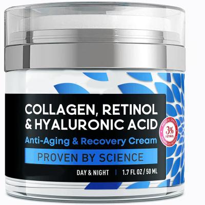 China Anti-wrinkle 2023 Skin Care Natural Organic Face collagen Cream Moisturizing Retinol Anti Wrinkle Cream for sale