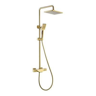 China With Brausemischer Brass Chrome Bathroom Shower Mixer Wall Mounted Switching quality-assured for sale