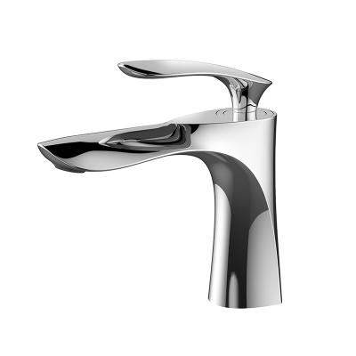 China Factory Metered Faucets Customize Rich Style High Quality Brass Basin Faucet For Bathroom Hotel Project for sale