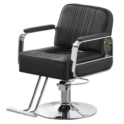 China Through the new rotation design salon hair equipment barber chairs barber chair barber chair equipment supplier for sale