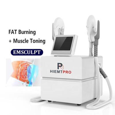 China 2021 Weight Loss EMS HMT Muscle Toning Machine EMSlim Body Slimming Machine Muscle Stimulator HIEMT Fat Burning System for sale