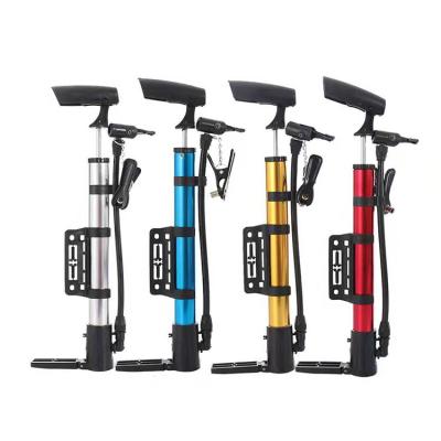 China Portable Bicycle Pump Mini Bicycle Pump Aluminum Alloy Bicycle Pump for sale