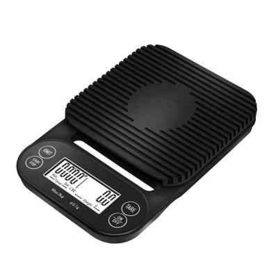 China With Tray Household Timing Function Weighing Digital Scale Kitchen Food Coffee Waterproof Scale for sale