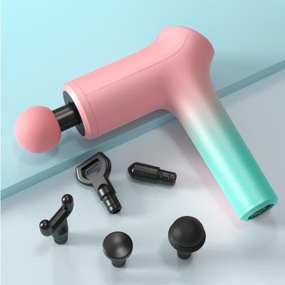 China Body Customized 2021 High Quality Cordless Function Handle Deep Muscle Massager Gun Massager for sale