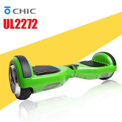 China China CHIC Unisex Hover Board Self Balancing Scooter 6 Inch With Strip Light With CE Certificate for sale