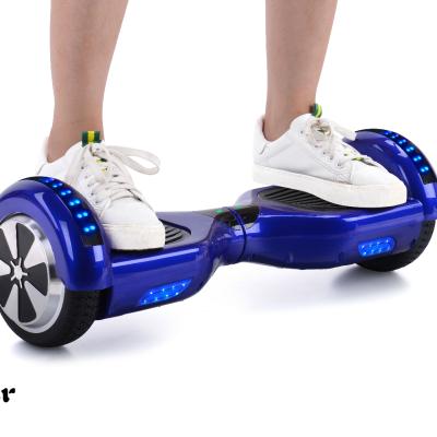 China Unisex Cheap Self Balancing Scooter With Strip Light China Factory YK CHIC Patent Safety 6.5 Inch for sale