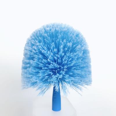 China Sustainable Factory BSCI Economy Shipping Large EcoClean Storage PET Hair Round Cobweb Duster for sale