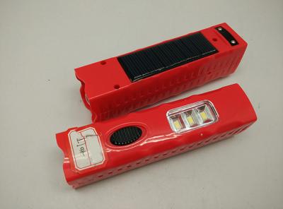 China BN-K01T  Square Solar Rechargeable LED Torch Flashlight for sale