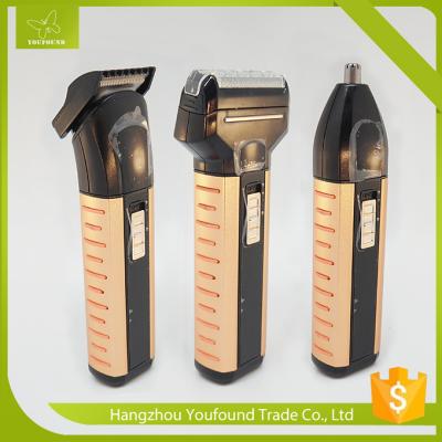 China GM-789 3 in 1T Style Family Suite Rechargeable Nose Hair Trimmer Shaver for sale