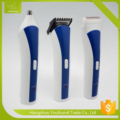 China NHC-2014 3 in 1 Style Groomer Nose and Hair Trimmer for Personal Hair Care Cordless Hair Clipper for sale