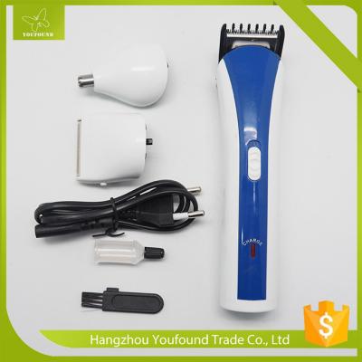 China NHC-2014 3 in 1 Style Groomer Nose and Hair Trimmer for Personal Hair Care Cordless Hair Clipper for sale