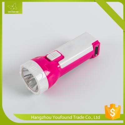 China SD-5120 Small Size Pink Rechargeable LED Flashlgith Torch for sale