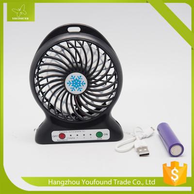 China BS-5600 Battery Operated Mini Fan USB Cord Rechargeable Portable Multifunction Fan for sale