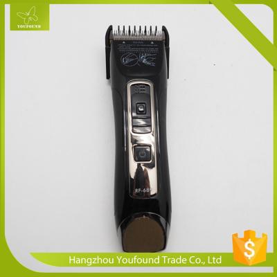 China RF-689 Professional Electric Hair Clipper Cordless Cord Rechargeable Hair Trimmer for sale