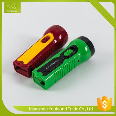 China BN-114 Made in China Good Quality ABS Plastic Hand Press LED Flashlight Torch for sale