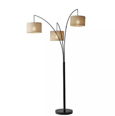 China Modern 3 Light Modern Multi Head Floor Lamp Tree Floor Lamp For Bedroom Standing Lamps for sale