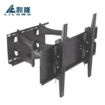 China Unique Design Steel Rotating Extendable Angled Removable TV Stand For 50 Inch TV Stand Furniture for sale