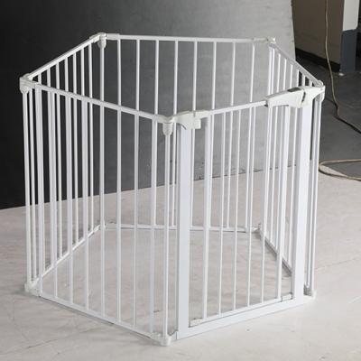 China Multi Fuction Safety Baby Metal Protector Baby Multi Fuction Baby Gate for sale