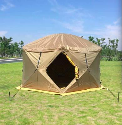 China Extended Type Quick Automatic Opening Large Size Oxford Canvas Tent for sale