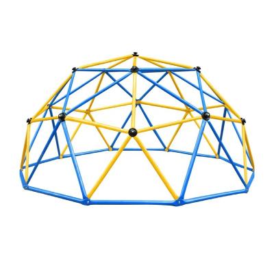 China Galvanized Steel+CO-PP Outdoor Playground Kids Play Structures Climber Dome For Sale for sale