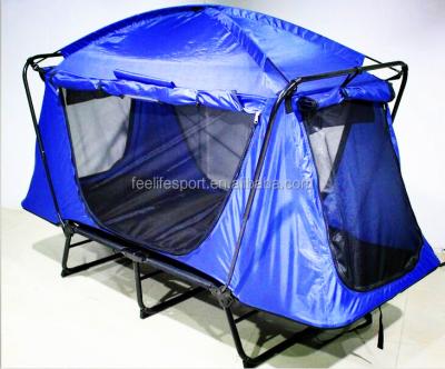 China Feelife brand 2 door single using ground military tent luxury camping bed tent for sale