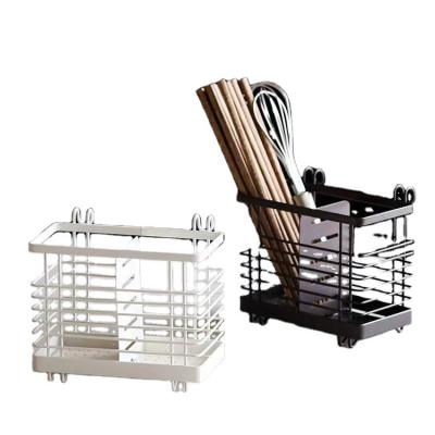 China Stocked Wholesale Household Kitchenware Drain Rack Kitchen Accessories Tool Chopsticks Storage Rack for sale