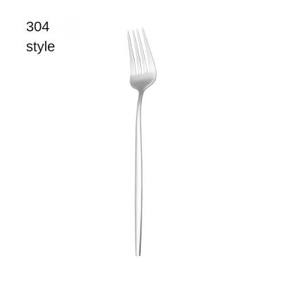 China Stocked Hot Selling Hotel Flatware Stainless Steel Fork Silverware Table Forks Cutlery Dinner Fork for sale