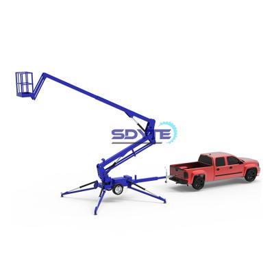 China Ce Approved Hotels Trailer Boom Lift Towable Boom Lift For Sale Towable Boom Lift for sale