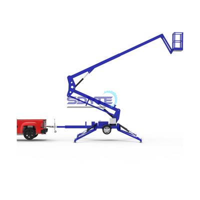 China Hotels Ce Approved 8M 10m 12M 14M 16M 18M 20M Towable Cherry Picker Spider Lift Made in China Towable Cherry Picker for sale