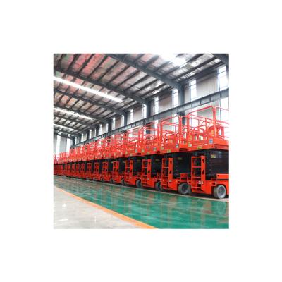 China Yite 6M Self-Propelled Hydraulic Mobile Electric Scissor Lift Platform of Building Material Stores with High Quality and Low Price Electric Scissor Lift for sale