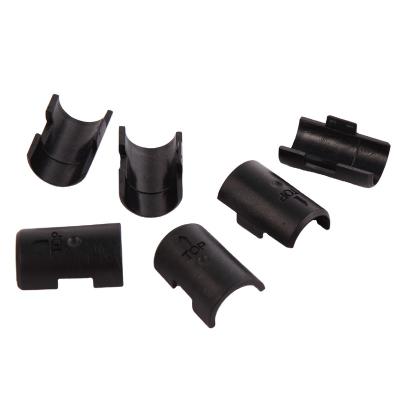 China Industrial Wholesale Metal Rack Common Parts Black M6/M8 Fit Legs, Black Clips, Black Nylon M6/M8 Casters & Connector for sale