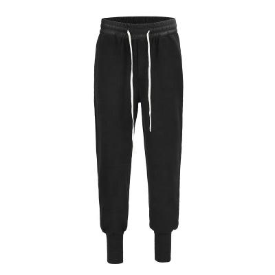 China European and American Sweatpants Yoga Pants High Street Anti-wrinkle Pattern Running Ankle Banded Pants for sale