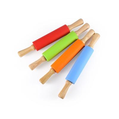 China Sustainable Wholesale Customized Food Grade Silicone Cake Dough Dumpling Pin for sale