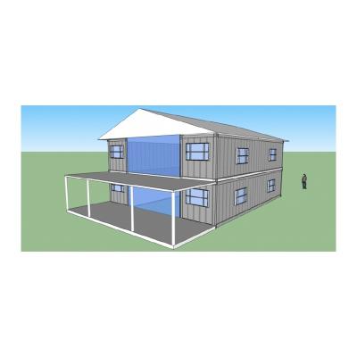 China Hot Selling Industrial Prefab House Quick Installation K Prefab House for sale