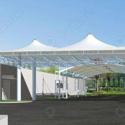 China Steel + PVC fabric design new tent exhibition the exhibition tent dome exhibition tent for sale