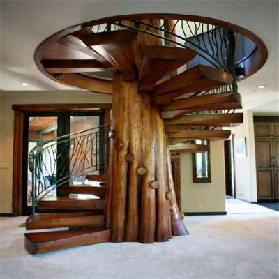 China modern stainless pictures modern stair railing iron stair wood and iron stair price for sale