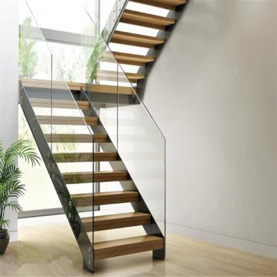 China Indoor High Quality Glass Railing Stainless Steel Pipe Stair Railing for sale