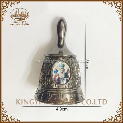 China New Europe Style Hot Sale Decorative Small Antique Metal Bells for sale