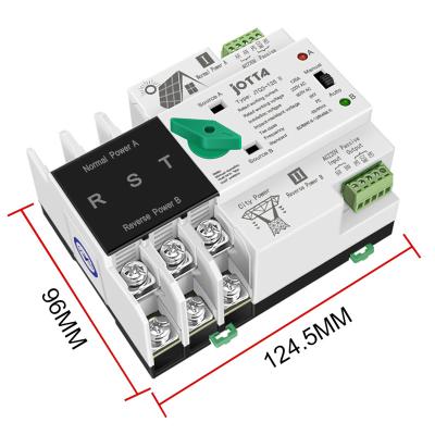 China JOTTA Solar PV System JOTTA Din Rail Single Phase ATS Double Automatic Power Transfer Electric Selectors for Solar PV System for sale