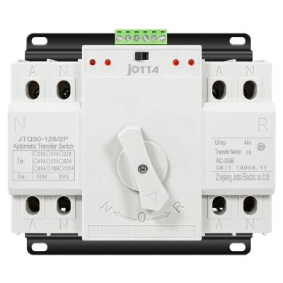 China Automatic Transfer Switch Generator JOTTA ATS CB Type Automatic Transfer Switch 2P 125A 220V 50/60Hz Dual Power Inverter for sale