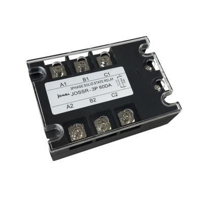 China JOTTA DC Control AC SSR 60DA Three Phase Sealed Solid State Relay 480VAC 3-32VDC for sale