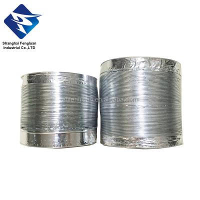 China Aluminum Foil Air Conditioning Flexible Single Layer Flexible Duct / Tube for sale