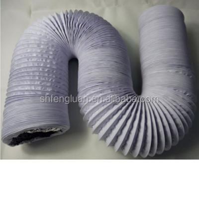 China Portable Air Conditioner Pvc Aluminum Foil Ducting Aluminum Foil Ducting Supplies Flexible PVC Or Hose Pipe for sale