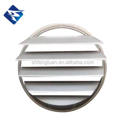 China Aluminum Alloy Air Louvre Diffuser Gravity Grill Duct Vent Louver Louvered Fan for sale