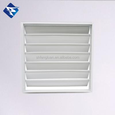 China Aluminum Alloy Aluminum Air Vent Gravity Air Louver Fan For HVAC System for sale