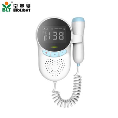 China Metal Handheld Fetal Doppler For Homecare With Ultrasound Probe And Gel for sale