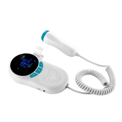 China Wholesale Metal Baby Portable Heartbeat Doppler Fetal Monitor for sale